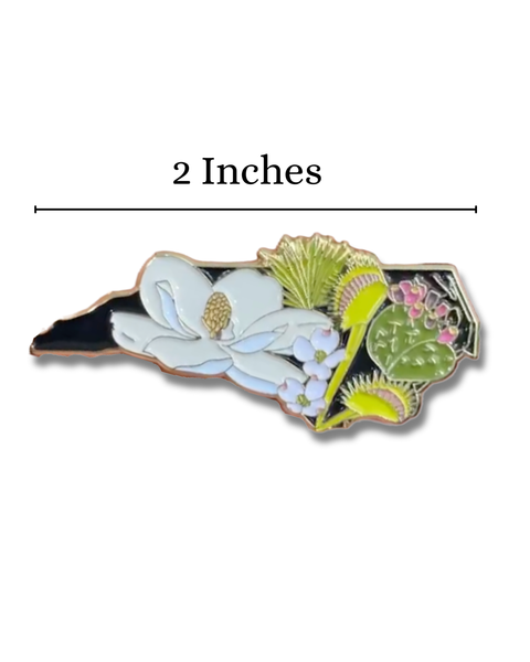 NC Native Plants Enamel Pin