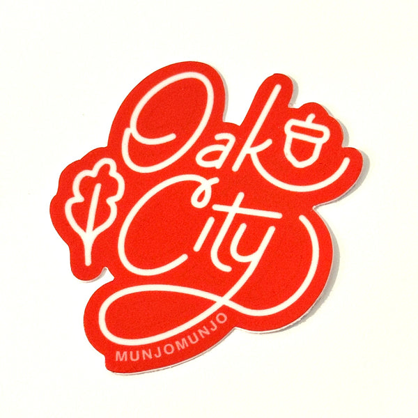 Oak City Sticker