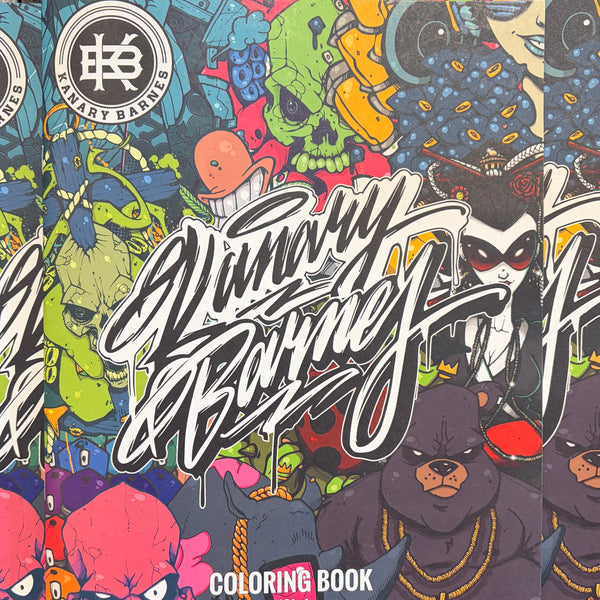 Kanary Barnes Coloring Book Vol. 1