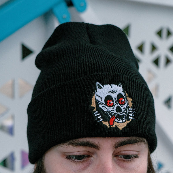 Ripper & Bones Beanie (Black)