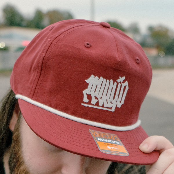 Graffiti Munjo Snapback Hat (Cardinal)