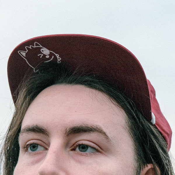 Graffiti Munjo Snapback Hat (Cardinal)