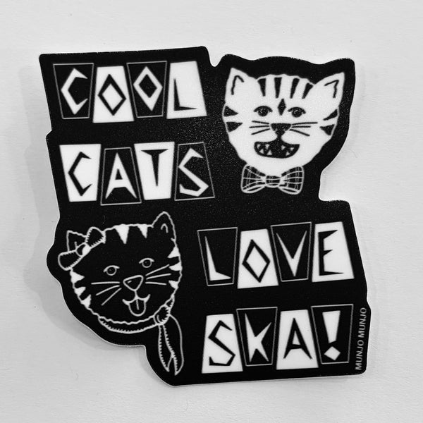 Cool Cats Ska Sticker