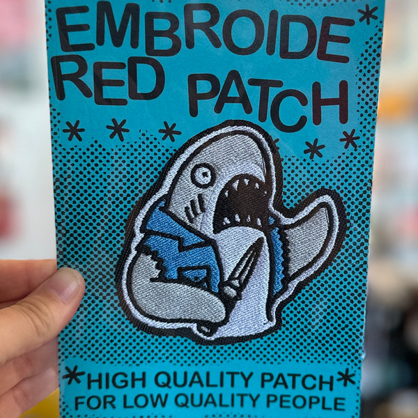 Shark Knife Sew-On Patch