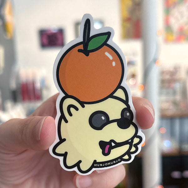 Orange Boi Sticker