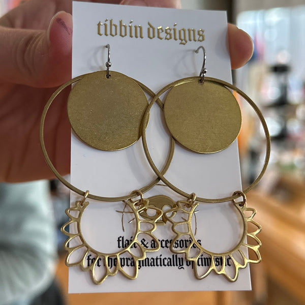 Sunflowers in Bloom Earrings