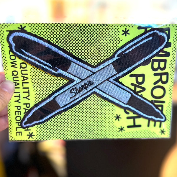 Sharpie Marker Sew On Patch