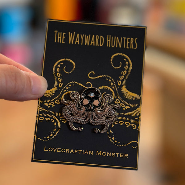 Lovecraftian Monster Enamel Pin