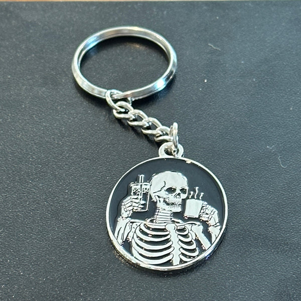 Coffee Addict Keychain