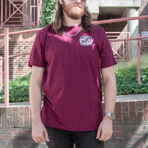 Don't Grow Up Tee Maroon