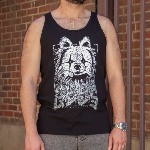 Kaiju Mun Glow-Print Unisex Tank