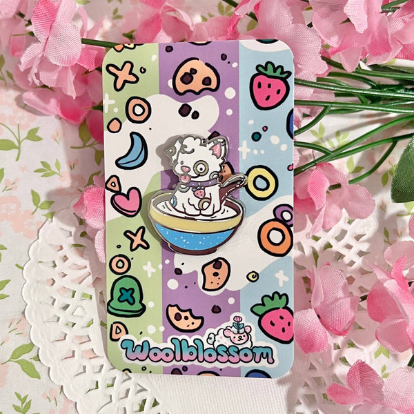 Fruity Cereal Puppy Enamel Pin