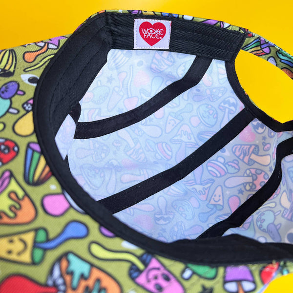 Funguys Pattern 5 Panel Camp Hat