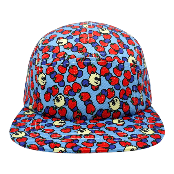 Berries All Over Print Camp Hat