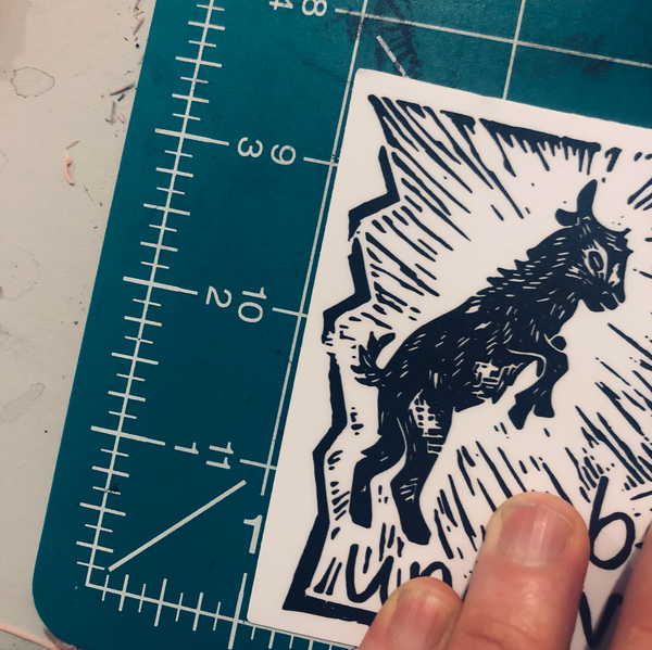Be Ungovernable Sticker Weatherproof Vinyl