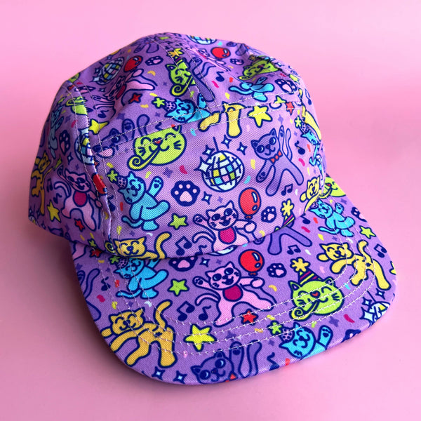 Disco Cats Pawty Camp Hat