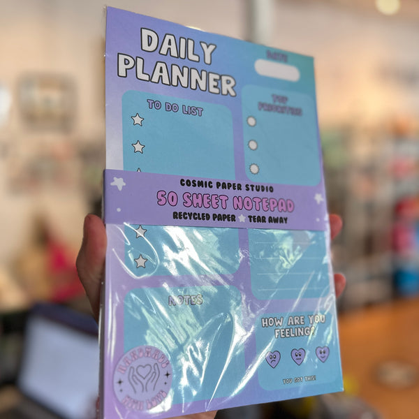 Gradient Daily Planner Notepad