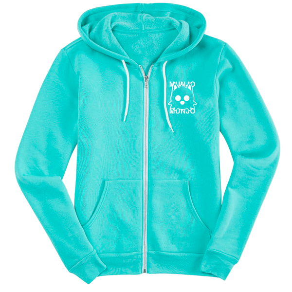 Flagship Zip-Up Hoodie - TEAL