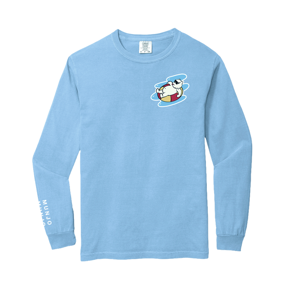 Floaty Boi Cool Blue Long Sleeve Tee