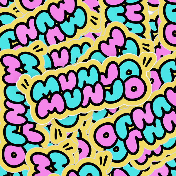 Bubble Letters Sticker