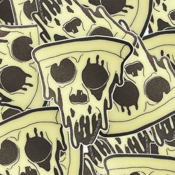Glow Pizza Sticker