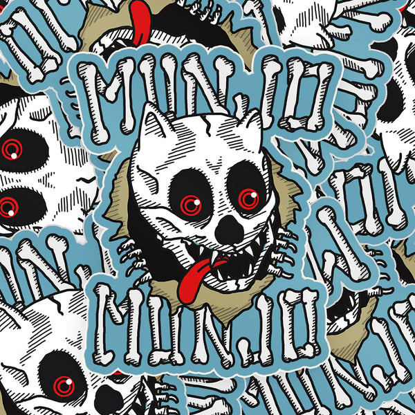 Ripper Skull Sticker