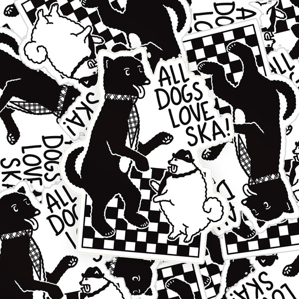 All Dogs Love Ska Sticker V2