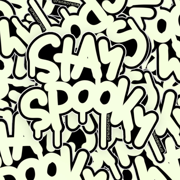 Stay Spooky Glow Sticker