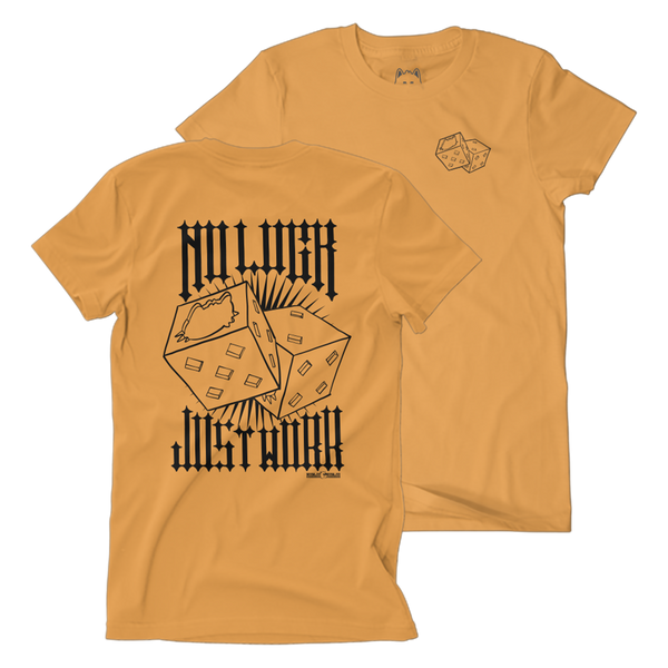 No Luck Tee - Mustard