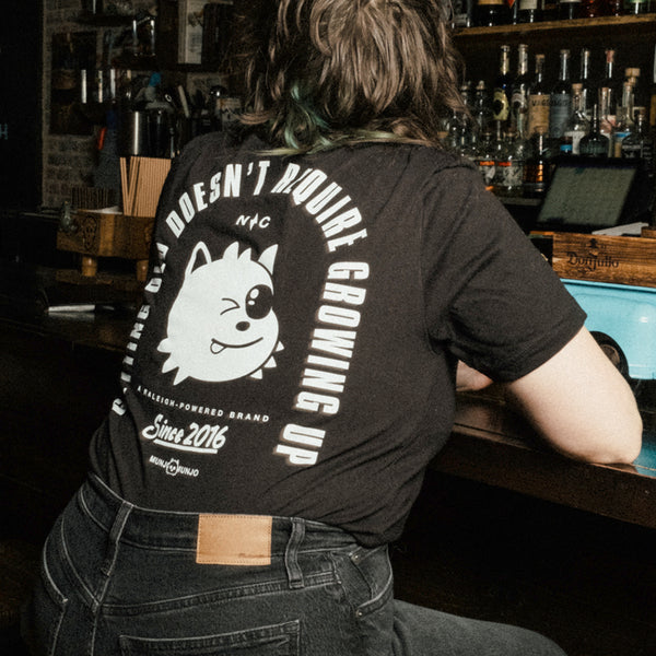 Don't Grow Up Tee (Vintage Black)
