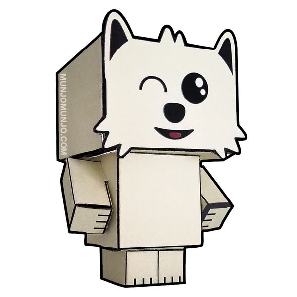 Cubecraft Munjo Dog Sticker