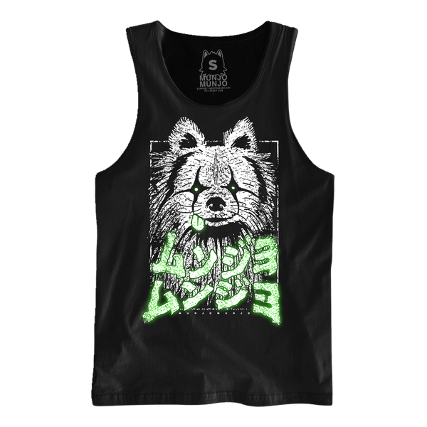 Kaiju Mun Glow-Print Unisex Tank