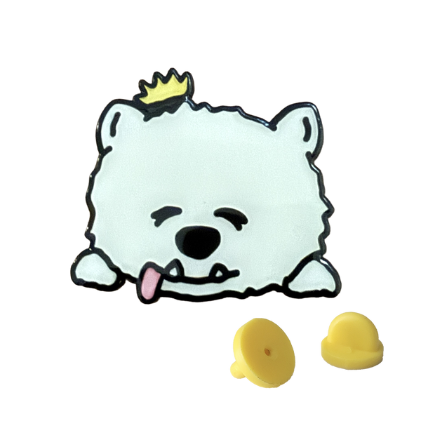 Sleepy Prince Mun Enamel Pin