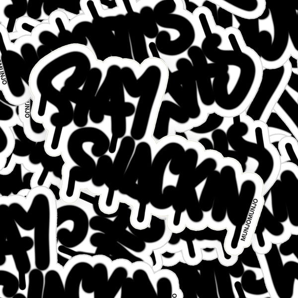 Stay Snackin Clear Sticker