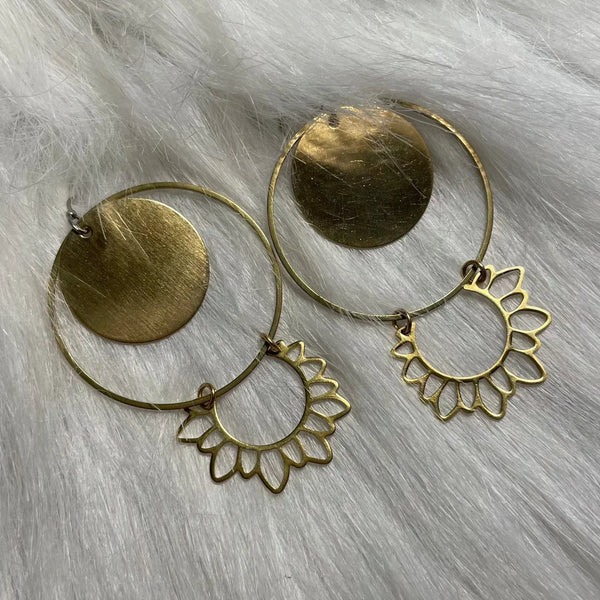 Sunflowers in Bloom Earrings