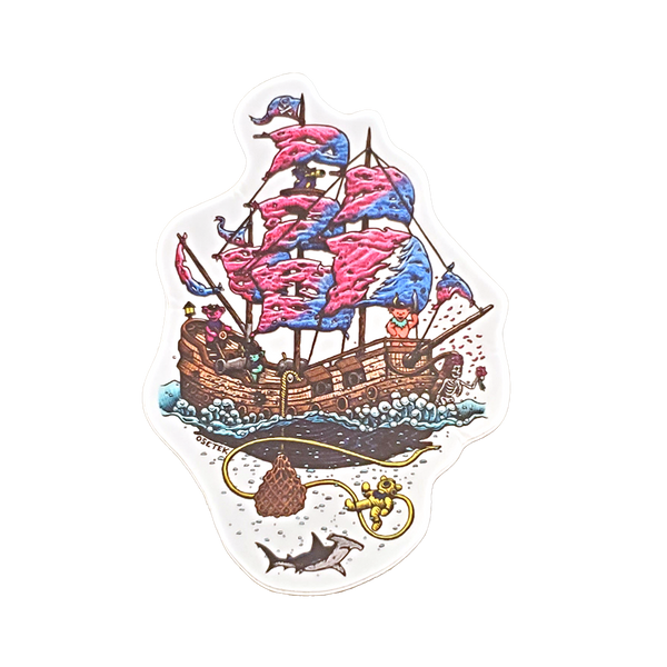 Ship of Fools Sticker