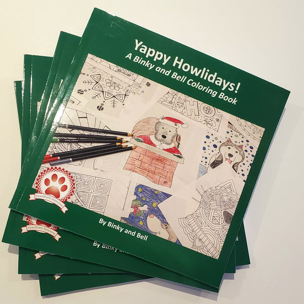 Yappy Howlidays Coloring Book