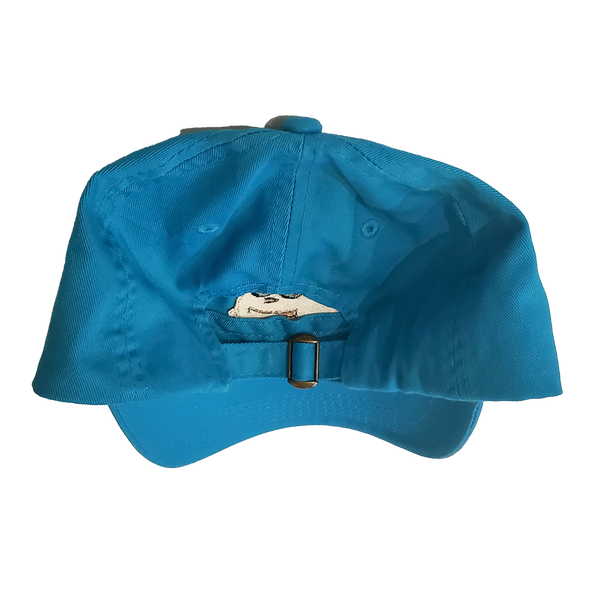 Blep Dad Hat (Neon Blue)