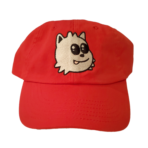 Blep Dad Hat (Red)