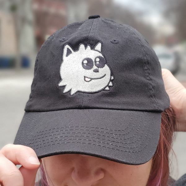 Blep Dad Hat (black)