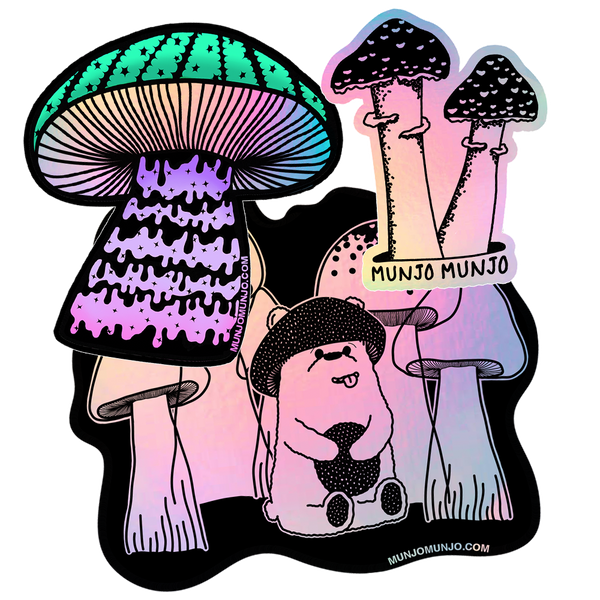 Shrooms Holographic Sticker Pack
