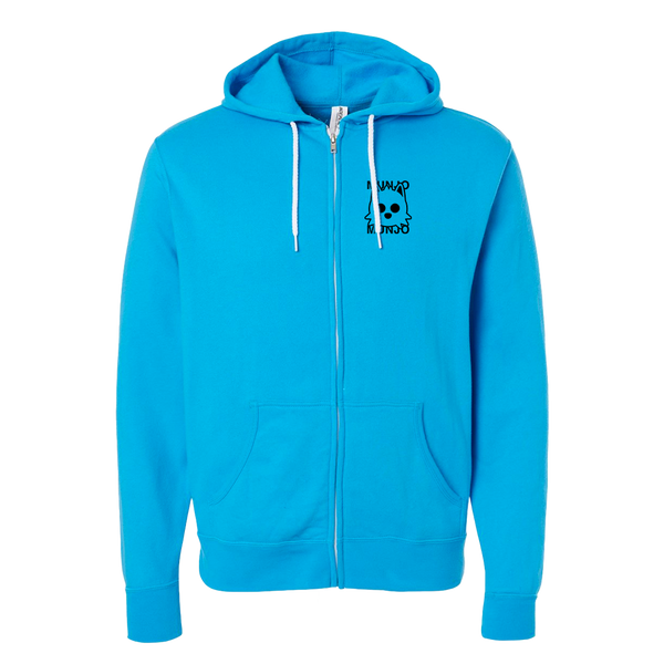 Flagship Lightweight Zip-Up Hoodie - Bright Blue