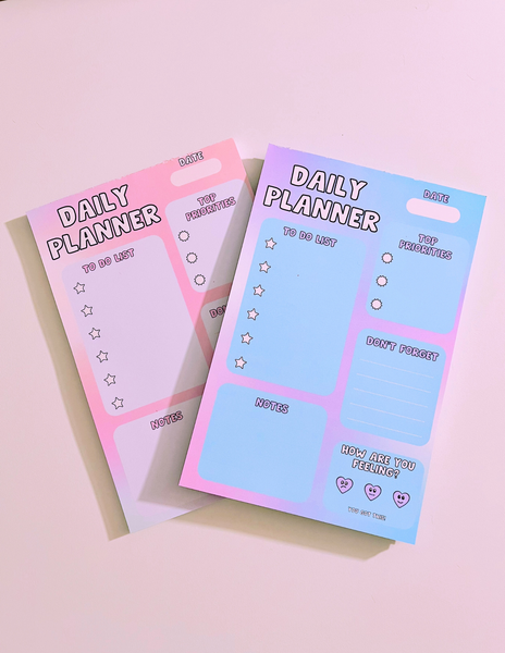 Gradient Daily Planner Notepad