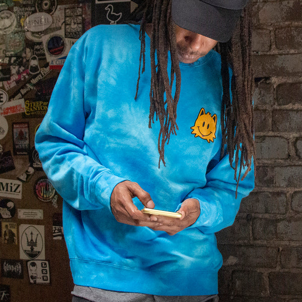 Smiley Crewneck - blue