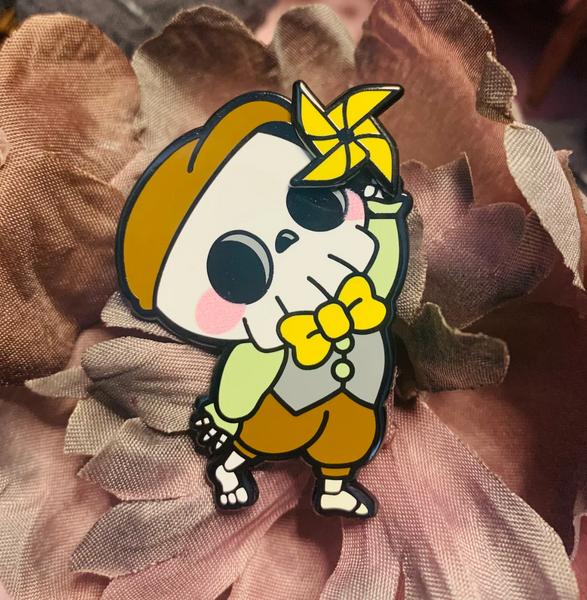 Cottagecore Skeleton Pins