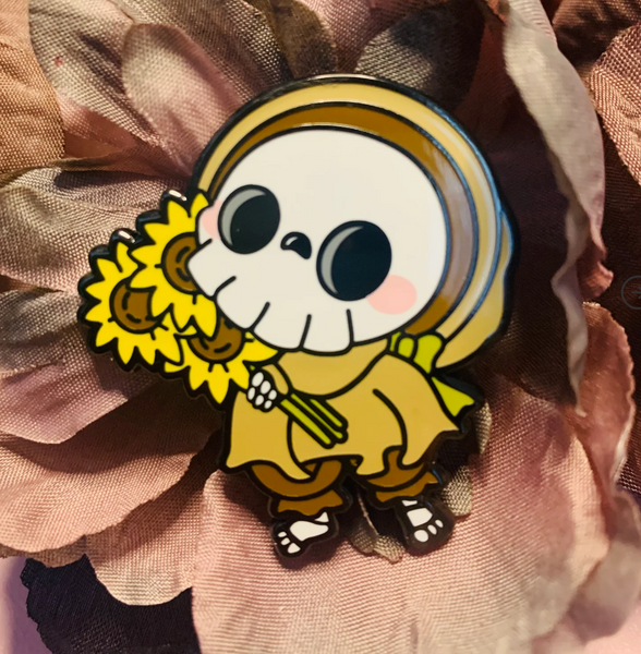 Cottagecore Skeleton Pins