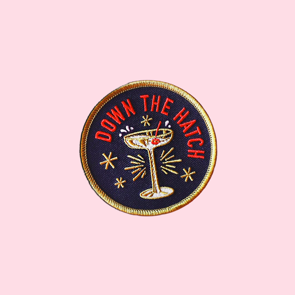 Down The Hatch Patch (Iron On)