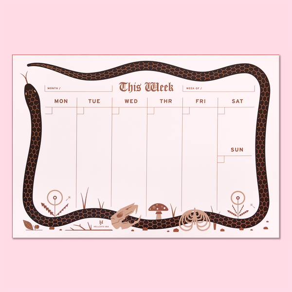 Snake Weekly Deskpad