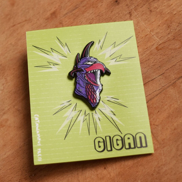 Gigan Enamel Pin