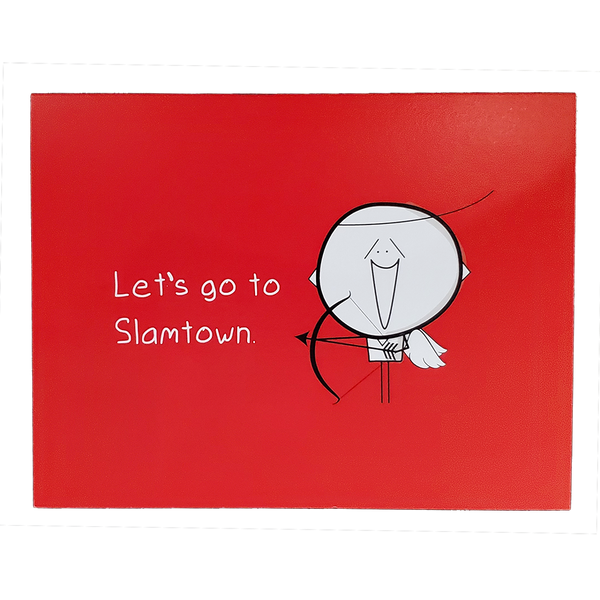 Slamtown Greeting Card